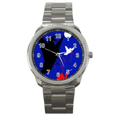 Night Birds  Sport Metal Watch