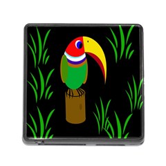 Toucan Memory Card Reader (square) by Valentinaart