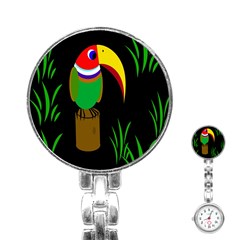 Toucan Stainless Steel Nurses Watch by Valentinaart