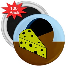 Cheese  3  Magnets (100 Pack)