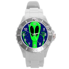 Alien  Round Plastic Sport Watch (l)