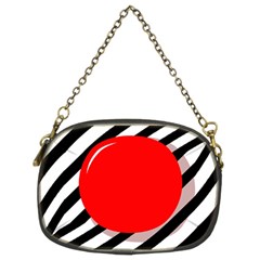 Red Ball Chain Purses (two Sides) 