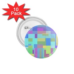 Pastel Geometrical Desing 1 75  Buttons (10 Pack)