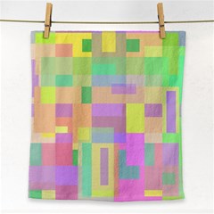 Pastel Colorful Design Face Towel