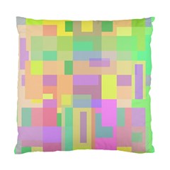 Pastel Colorful Design Standard Cushion Case (two Sides)