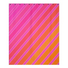 Pink Elegant Lines Shower Curtain 60  X 72  (medium)  by Valentinaart