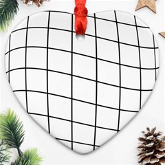 Simple Lines Ornament (heart) 