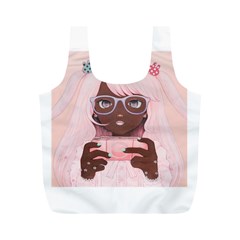 Gamergirl 3 P Full Print Recycle Bags (m) 