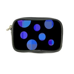 Blue Circles  Coin Purse