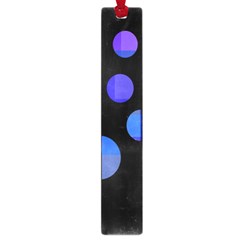 Blue Circles  Large Book Marks by Valentinaart