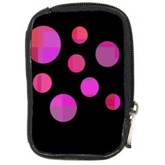 Pink Abstraction Compact Camera Cases by Valentinaart