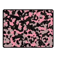 Kitty Camo Double Sided Fleece Blanket (small)  by TRENDYcouture