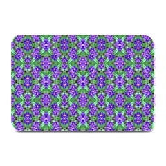 Pretty Purple Flowers Pattern Plate Mats