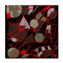 Artistic Abstraction Tile Coasters by Valentinaart