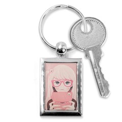 Gamegirl Girl Key Chains (rectangle)  by kaoruhasegawa