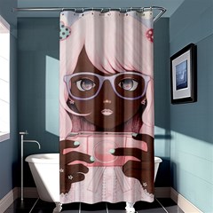 Gamergirl 3 Shower Curtain 36  X 72  (stall) 