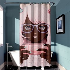 Gamergirl 3 P Shower Curtain 36  X 72  (stall) 