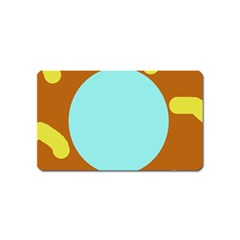 Abstract Sun Magnet (name Card) by Valentinaart