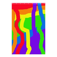 Rainbow Abstraction Shower Curtain 48  X 72  (small)  by Valentinaart