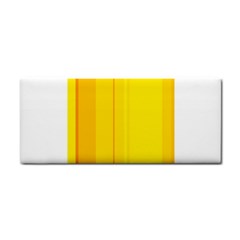 Yellow Lines Hand Towel