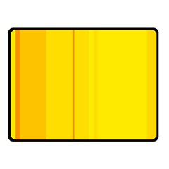 Yellow Lines Fleece Blanket (small)