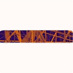 Blue And Orange Pattern Small Bar Mats