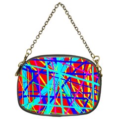 Colorful Pattern Chain Purses (one Side)  by Valentinaart