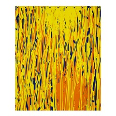 Yellow Pattern Shower Curtain 60  X 72  (medium)  by Valentinaart