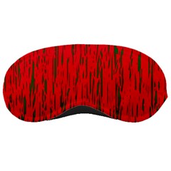 Decorative Red Pattern Sleeping Masks by Valentinaart