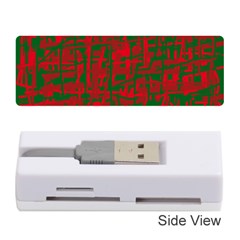 Green And Red Pattern Memory Card Reader (stick) 