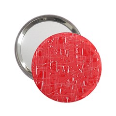 Red Pattern 2 25  Handbag Mirrors