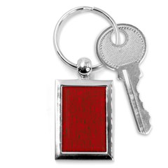 Red Pattern Key Chains (rectangle) 