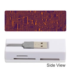 Purple Pattern Memory Card Reader (stick) 