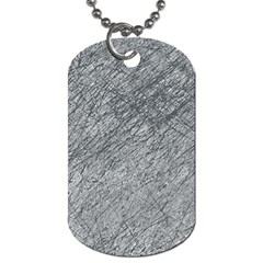 Gray Pattern Dog Tag (two Sides)