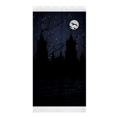 Dark Scene Illustration Shower Curtain 36  X 72  (stall) 