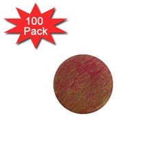 Brown Pattern 1  Mini Magnets (100 Pack) 