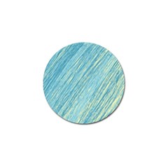 Light Blue Pattern Golf Ball Marker