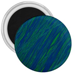 Green Pattern 3  Magnets