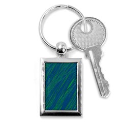 Green Pattern Key Chains (rectangle) 