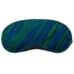 Green Pattern Sleeping Masks