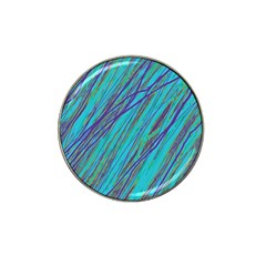 Blue Pattern Hat Clip Ball Marker (10 Pack) by Valentinaart