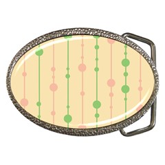 Pastel Pattern Belt Buckles