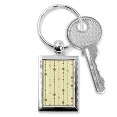 Brown Pattern Key Chains (rectangle) 