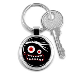 Crazy Monster Key Chains (round) 