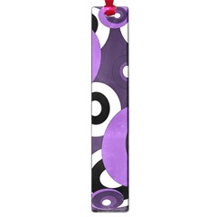 Purple Pattern Large Book Marks by Valentinaart