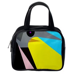 Angry Bird Classic Handbags (one Side) by Valentinaart