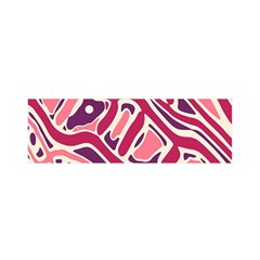 Pink And Purple Abstract Art Satin Scarf (oblong)