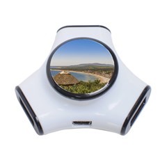 Landscape Aerial View Piriapolis Uruguay 3-port Usb Hub