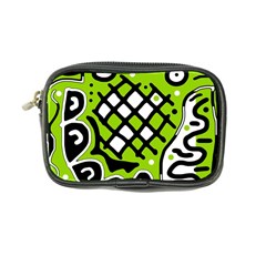 Green High Art Abstraction Coin Purse