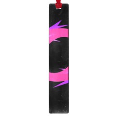 Magenta Fishes Large Book Marks